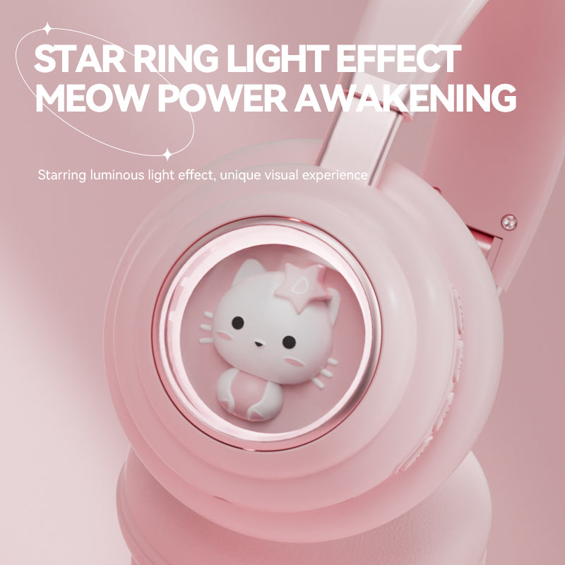 KE-30 Cat Space Capsule Design Wireless Headset RGB Colorful Light Gaming Bluetooth Headphone KE-30 Cat Space Capsule Design Wireless Headset RGB Colorful Light Gaming Bluetooth Headphone